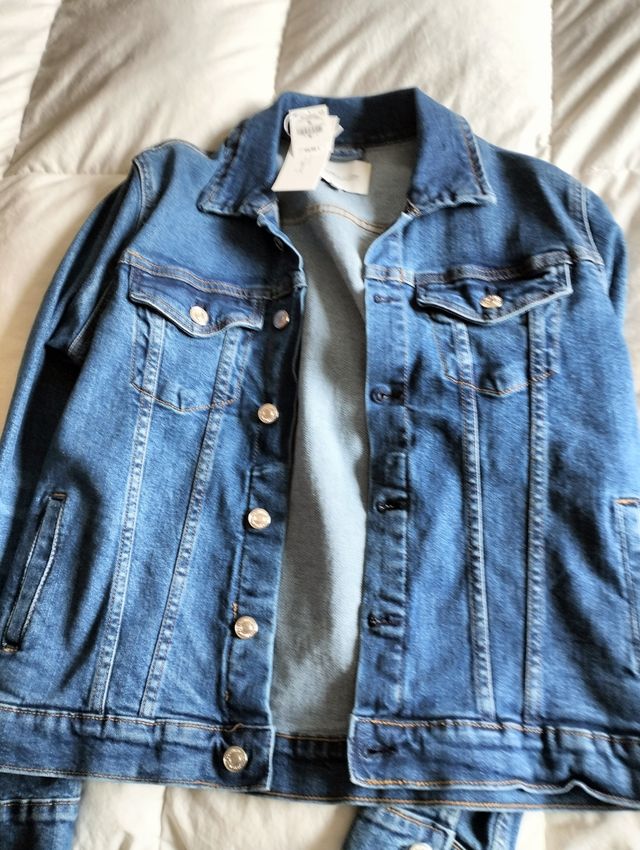 Cazadora vaquera mujer marca southern cotton