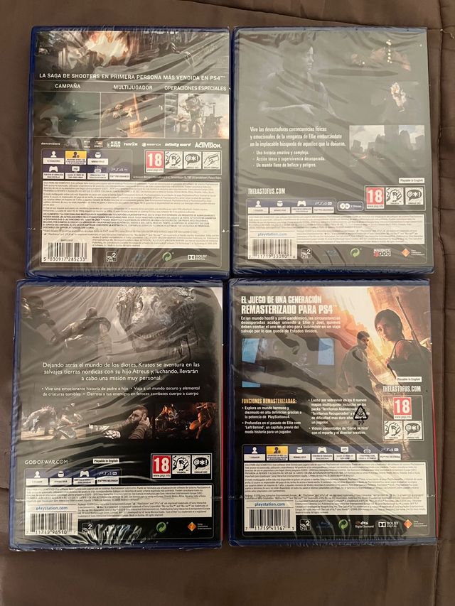 juegos ps4 precintados