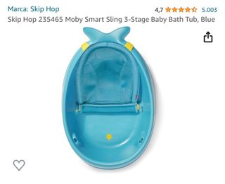 Bañera MOBY 3 fases de Skip Hop