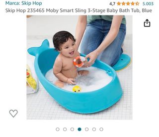 Bañera MOBY 3 fases de Skip Hop