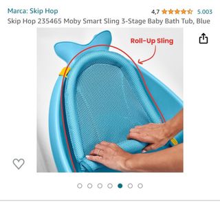 Bañera MOBY 3 fases de Skip Hop