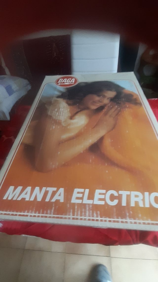 manta eléctrica de matrimonio