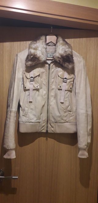 Cazadora de cuero 100% Piel Ovina