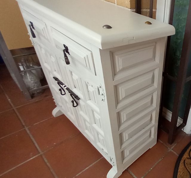 Taquillon castellano en gris clarito