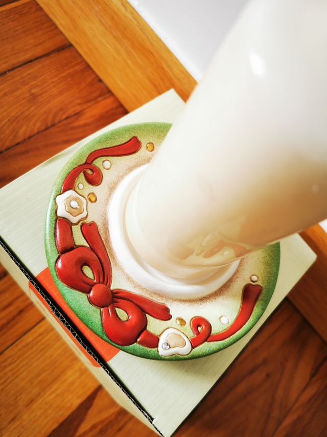 Candela con piattino Thun