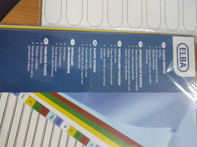 Separadores plástico