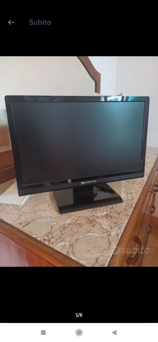 Monitor schermo PC pockard bell