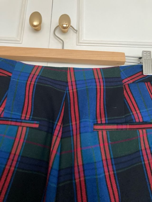 pantalon de cuadros de Zara