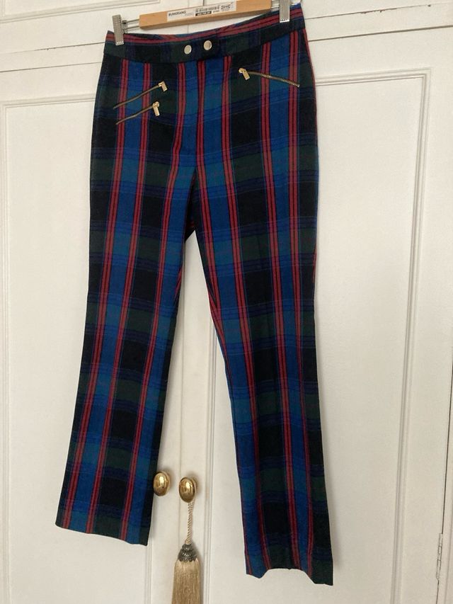 pantalon de cuadros de Zara