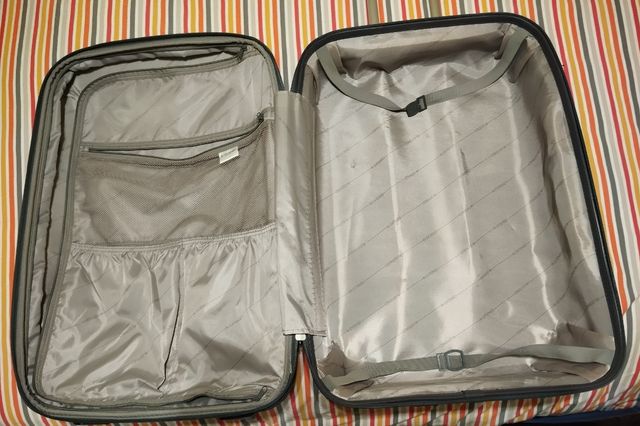 Maleta rígida extensible