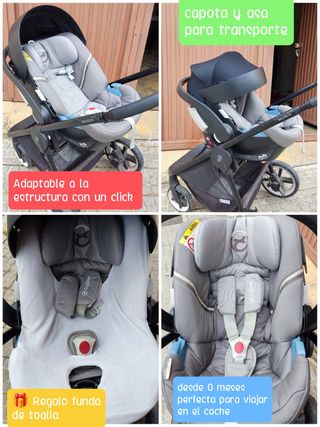 sillita coche y/ o carrito Maxi-Cosi Aton de Cybex