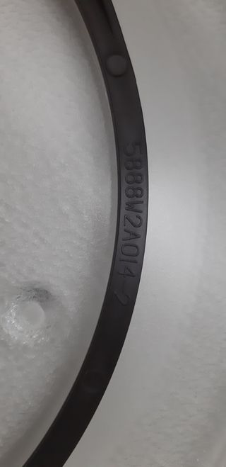 Plato microondas con aro giratorio