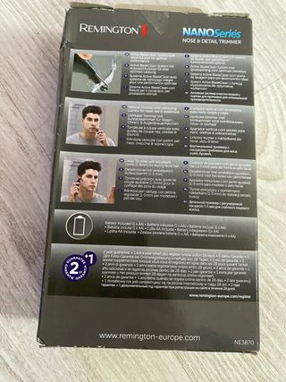Remington Cortapelos Nariz Orejas Cejas vello