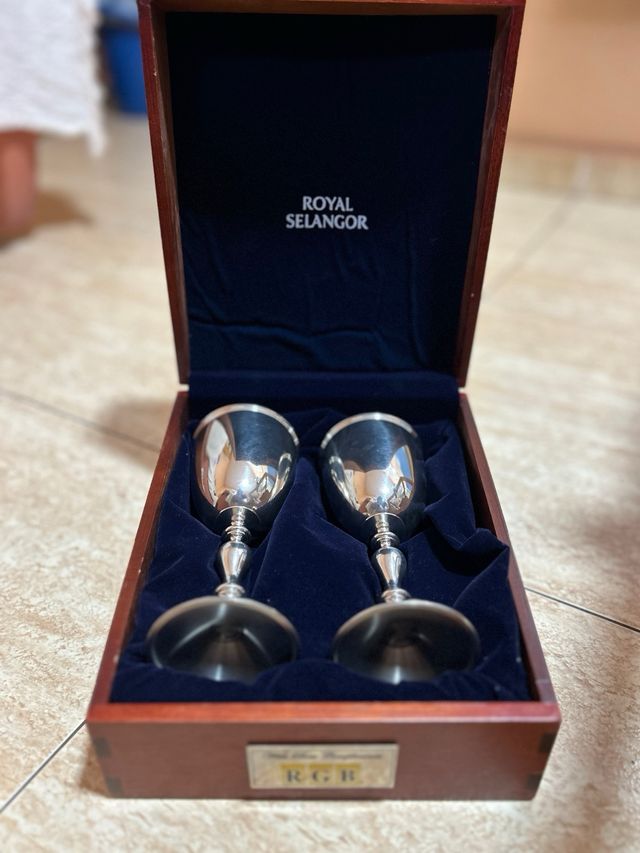 Copas de plata Royal Selangor