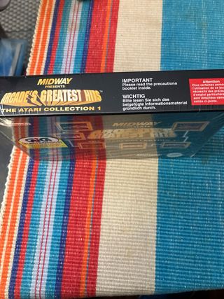 Siper Nintendo juego The Atari Collection1