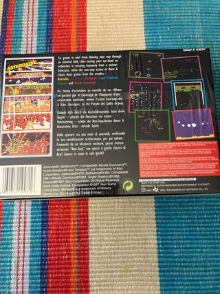 Siper Nintendo juego The Atari Collection1