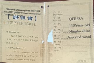 Armario chino antiguo