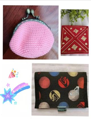LOTE carteras/ billeteras