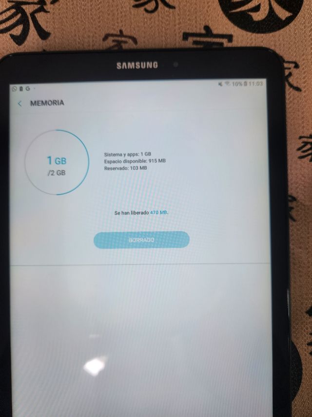 Tablet Samsung a 2g 16g