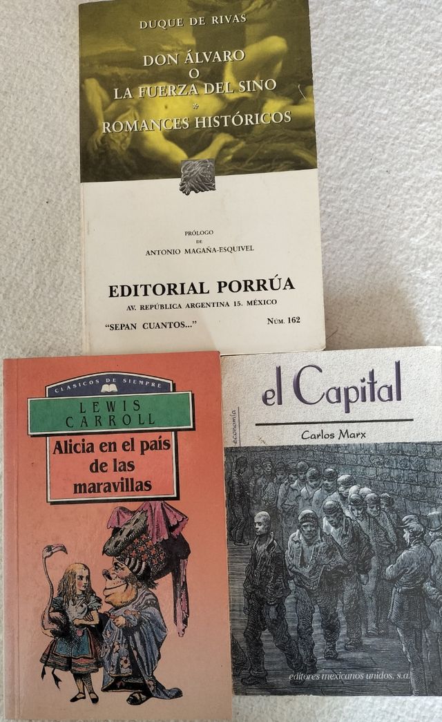 Lotto 3 libri Letteratura del XIX secolo