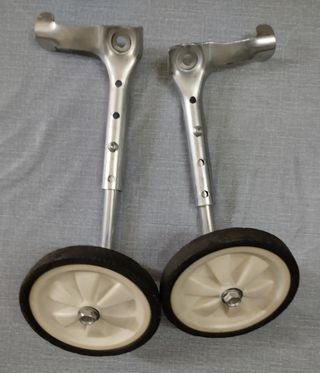 Ruedines adjustables para bici 