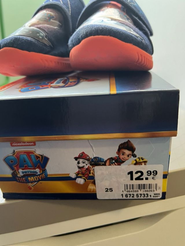 zapatillas casa patrulla canina
