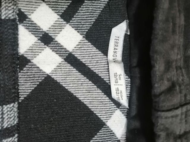 Camicia ragazzo felpato