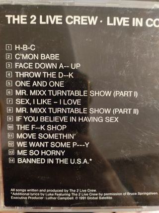 Pack cd rap, miami bass, reggae, ska
