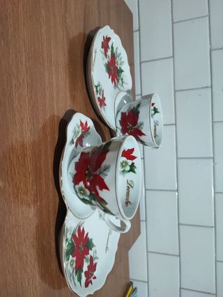 2 tazze da the natalizia