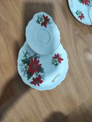 2 tazze da the natalizia