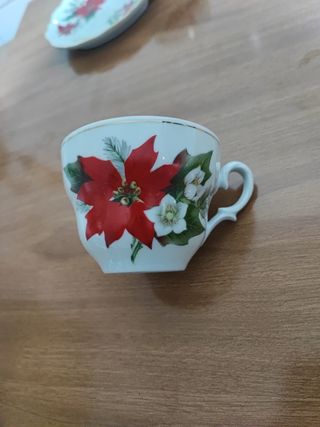 2 tazze da the natalizia