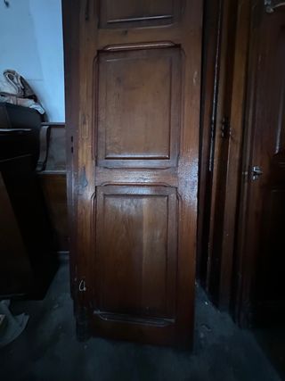 Puertas antiguas madera maciza 