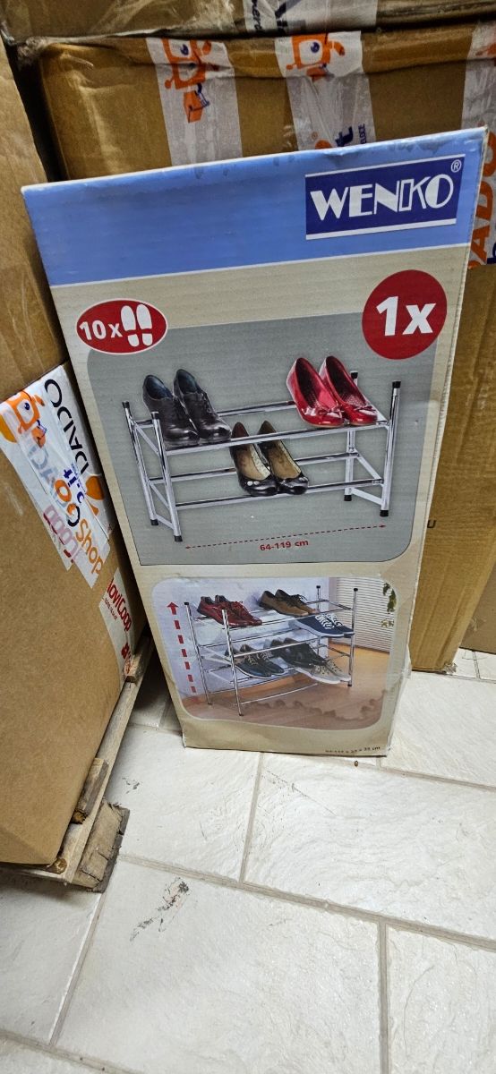 Scarpiera metallo allungabile