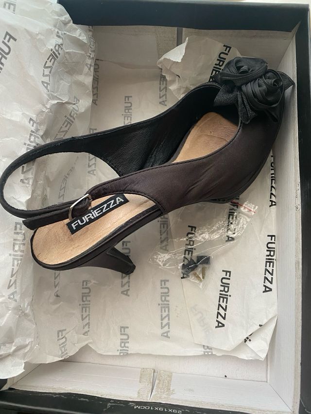 Sandalias ceremonia negras