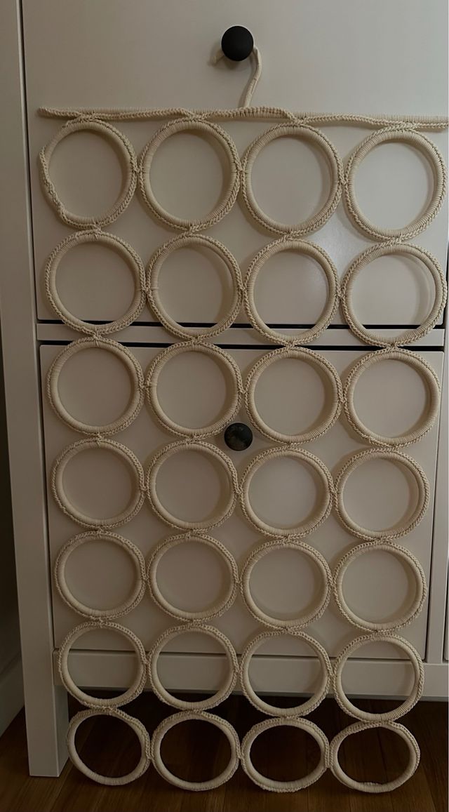 Percha organizador pañuelos