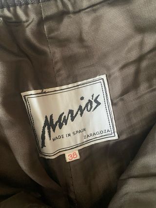 Pantalón de piel mujer