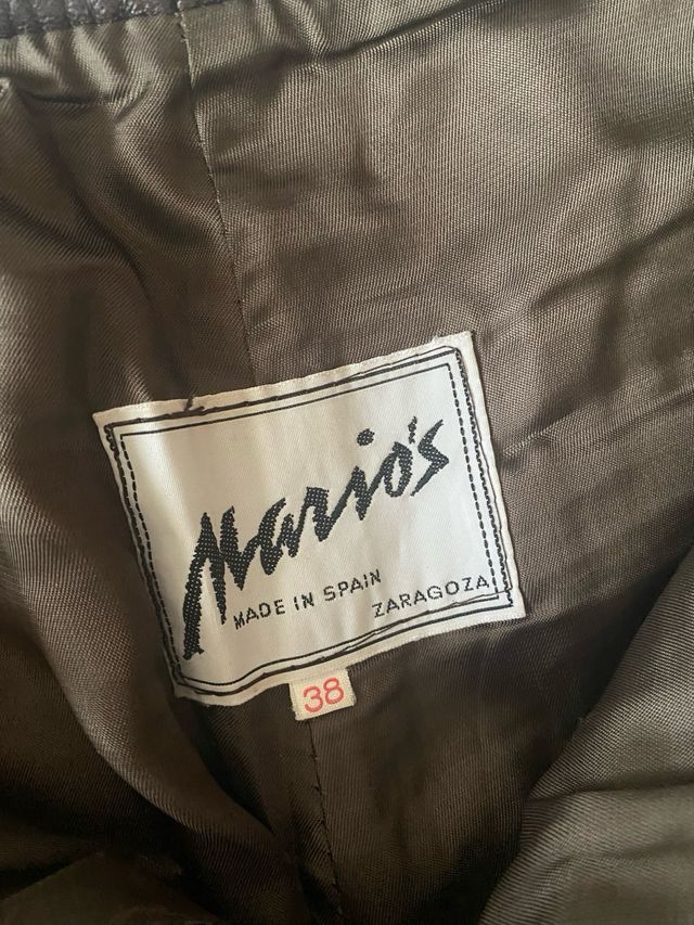 Pantalón de piel mujer