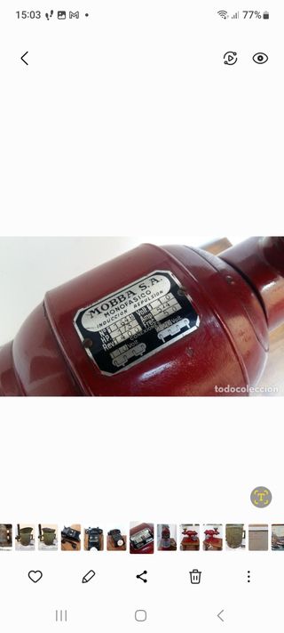 ANTIGUO MOLINILLO DE CAFE Y QUESO