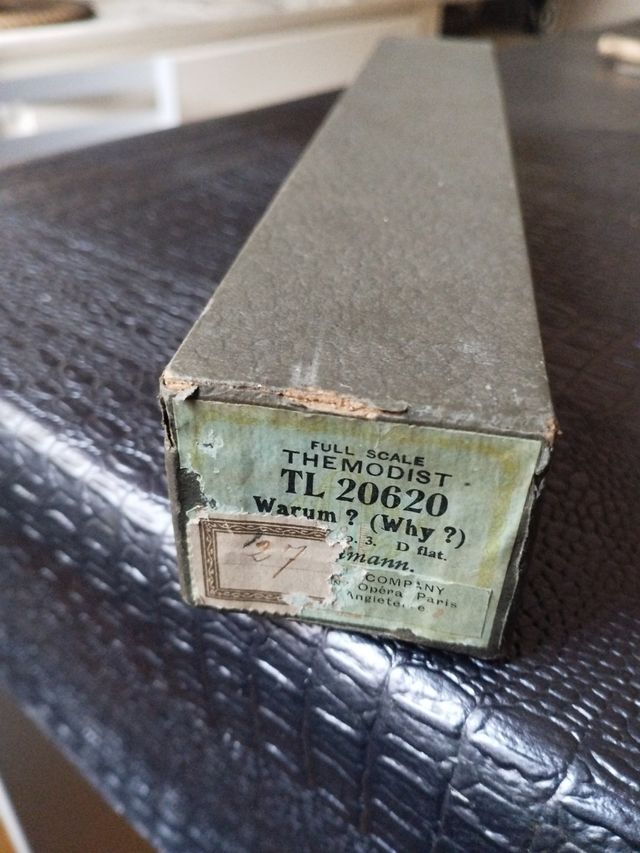 Rodillo original Pianola Schumann