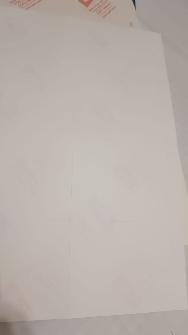 LOTE 10 HOJAS ETIQUETAS APLI (105 x 74 mm.)