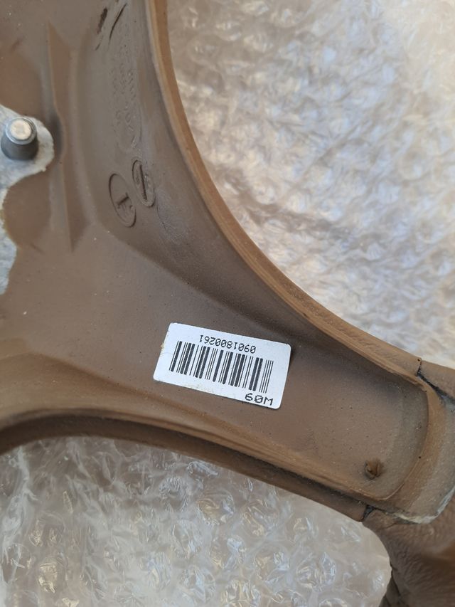 Volante Mercedes w204 marrón beige cuero