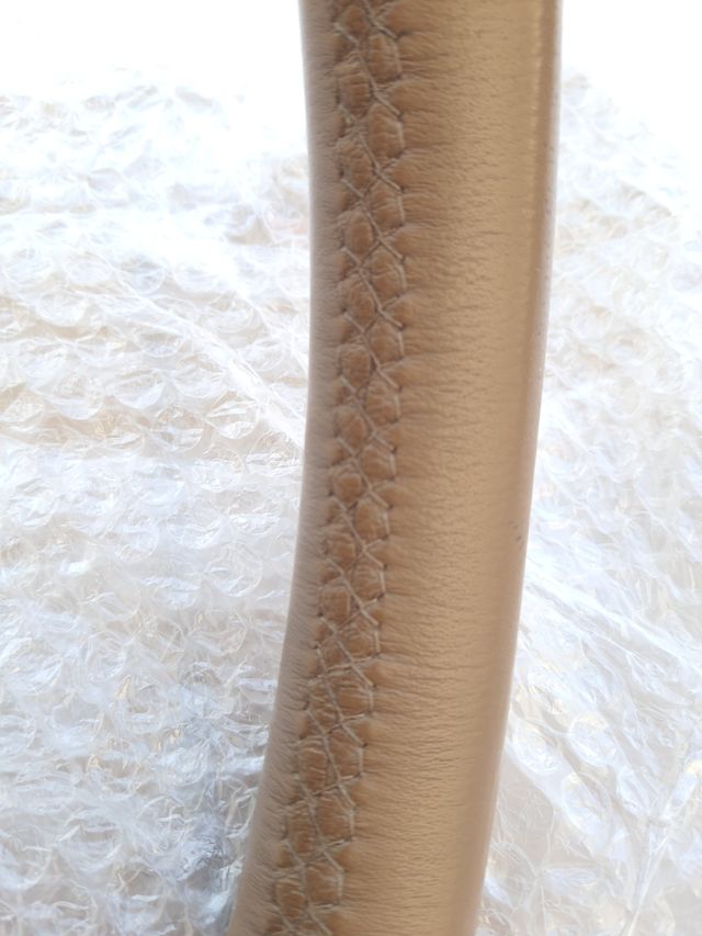 Volante Mercedes w204 marrón beige cuero