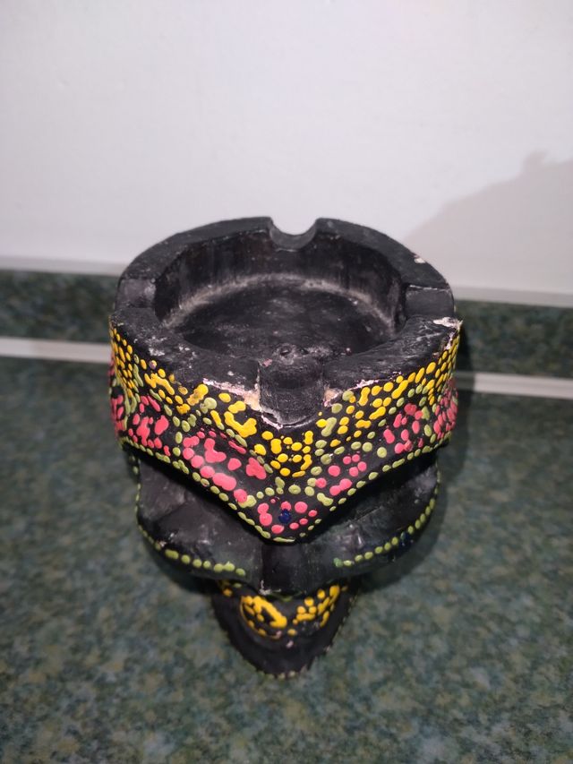 Posacenere portaoggetti teschio