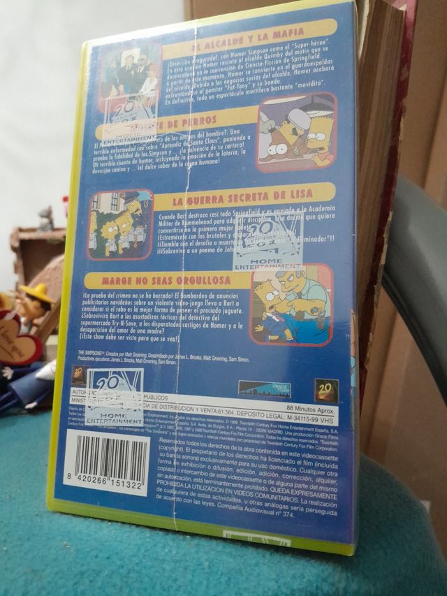 📺📼 VHS Star Wars con Los Simpson. 📼📺