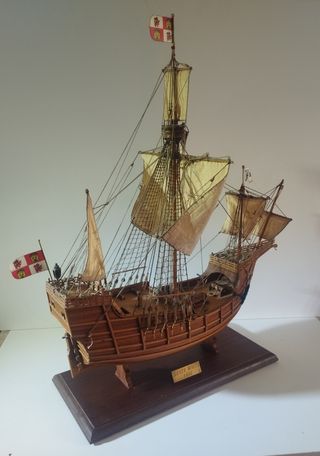 Maqueta Nao Santa María