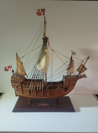 Maqueta Nao Santa María