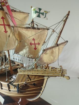 Maqueta Nao Santa María