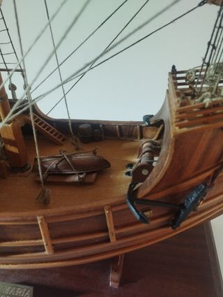 Maqueta Nao Santa María