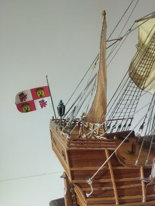 Maqueta Nao Santa María