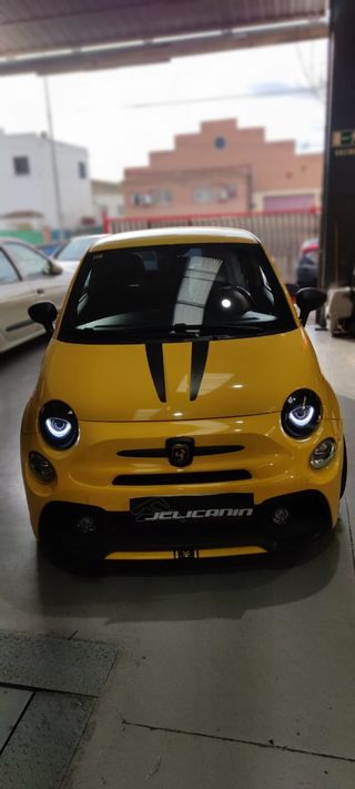 Abarth Faros Modificados Led Xenon Halógenos